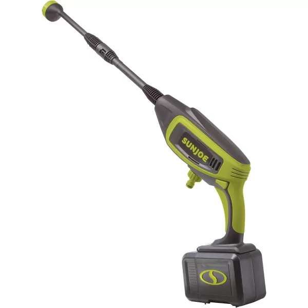 Sun Joe 24V-PP350-LTE-P1 24-Volt IONMAX Power Cleaner Kit, W/ 2.0-Ah Battery + Charger, Water Siphon Hose, Utility Brush, and more, Portable Cleaning On-The-Go)