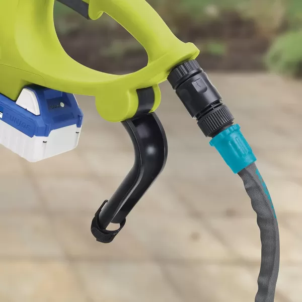 Sun Joe 24V-PSC 24-Volt IONMAX Cordless Surface &amp; Patio Cleaner Kit, Nylon Bristle Brushes, Dual Spray Nozzle, W/ 4.0-Ah Battery + Charger)