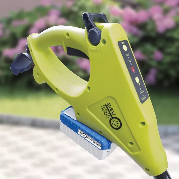 Sun Joe 24V-PSC 24-Volt IONMAX Cordless Surface &amp; Patio Cleaner Kit, Nylon Bristle Brushes, Dual Spray Nozzle, W/ 4.0-Ah Battery + Charger)