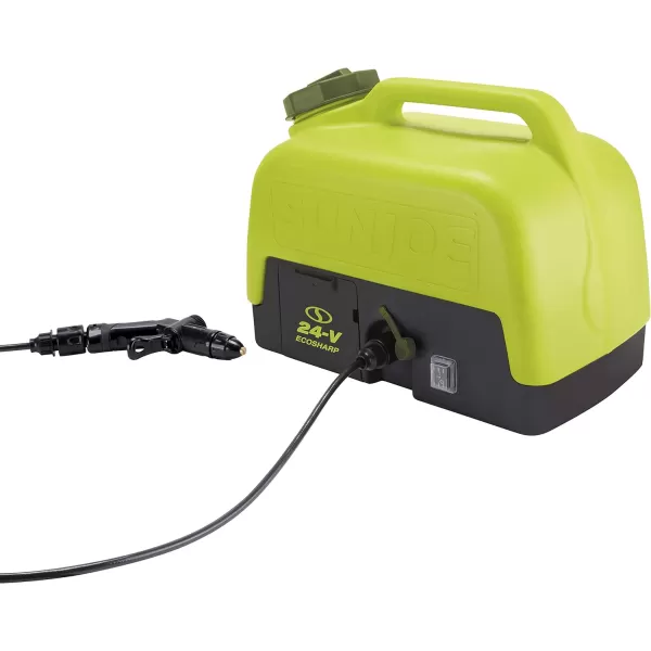 Sun Joe 24V WA24C-LTE IONMAX Cordless Go-Anywhere Portable Sink/Shower Spray Washer Kit, 5 Gal, w/ 2.0Ah Battery + Charger