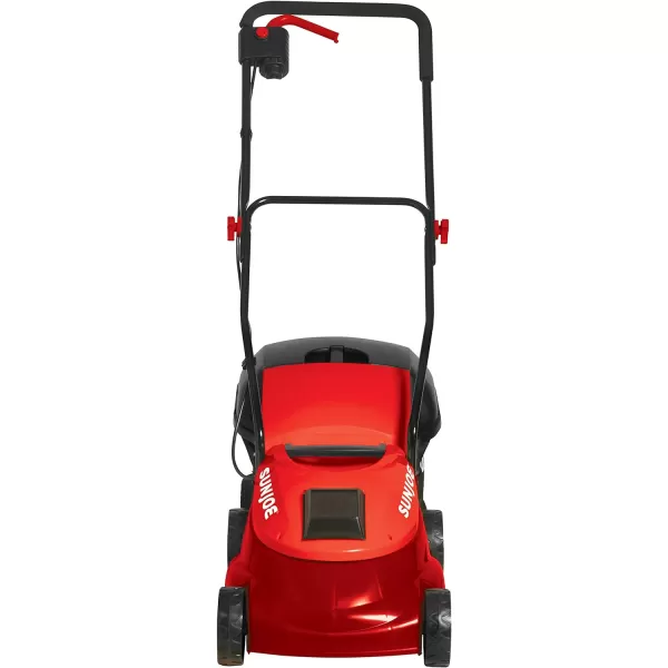 Sun Joe MJ401C-XR 14-Inch 28-Volt 5-Amp Cordless Lawn Mower w/Brushless Motor, 10.6-Gallon Detachable Collection Bag, Lightweight, Green
