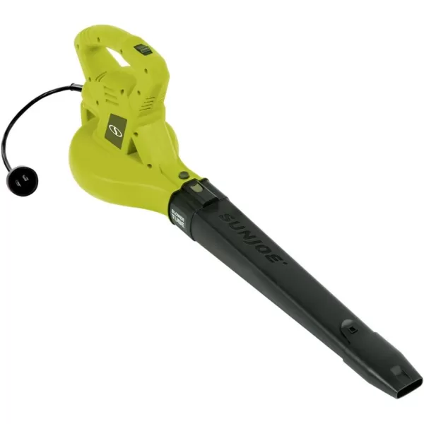 Sun Joe MJ401E-PRO Electric Lawn Mower w/Collapsible Handle, 3-Position Height Control, 10.6-Gallon Bag and Side Discharge Chute, 14"/13 Amp, Green
