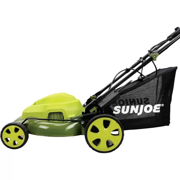 Sun Joe MJ408E-PRO 20-Inch 12-Amp Bag-Mulch, Side Discharge Chute Electric Lawn Mower, green