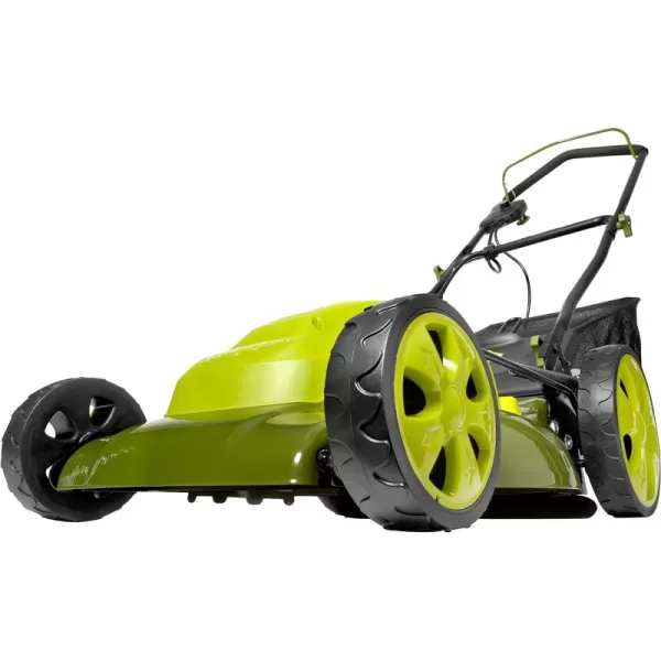 Sun Joe MJ408E-PRO 20-Inch 12-Amp Bag-Mulch, Side Discharge Chute Electric Lawn Mower, green