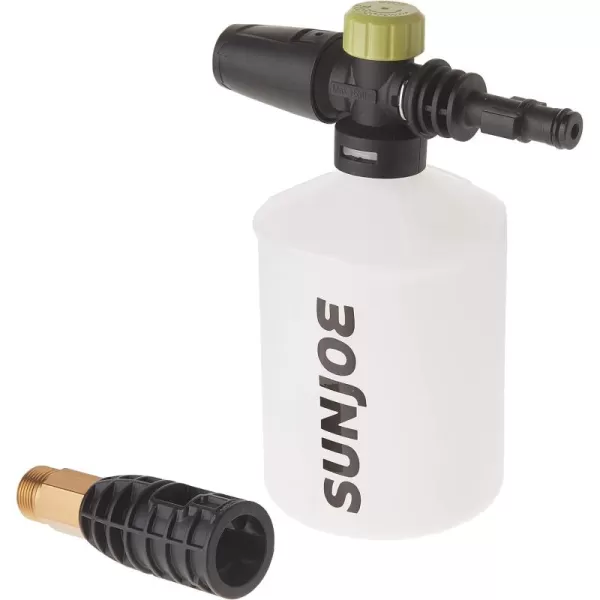 Sun Joe SPX-FC26 26-Oz Adjustable Snow Foamer Cannon w/Adapters , Black