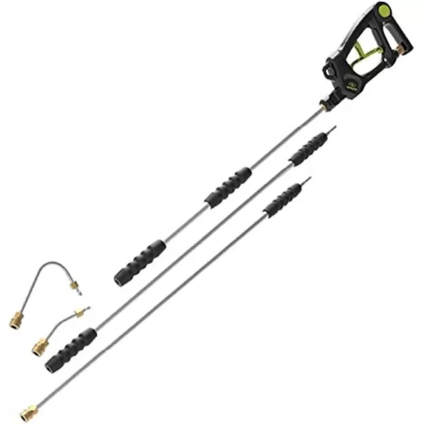 Sun Joe SPX-SRL9 Universal Sky Lance Extension Spray Wand for Most Gas and Electric Pressure Washers Rated up to 4000-PSI Max, w/ 4-Piece Accessory Kit, 9-Foot
