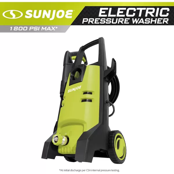 Sun Joe SPX1501 13-Amp Electric Pressure Washer, Black
