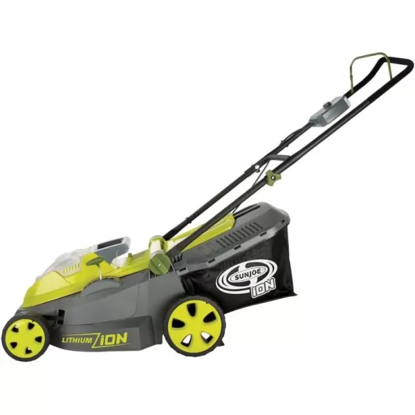Sun Joe iON16LM 40-Volt 16-Inch Brushless Cordless Lawn Mower, Kit , ION16LM Mower)