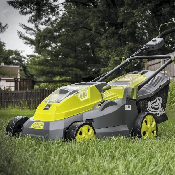 Sun Joe iON16LM 40-Volt 16-Inch Brushless Cordless Lawn Mower, Kit , ION16LM Mower)