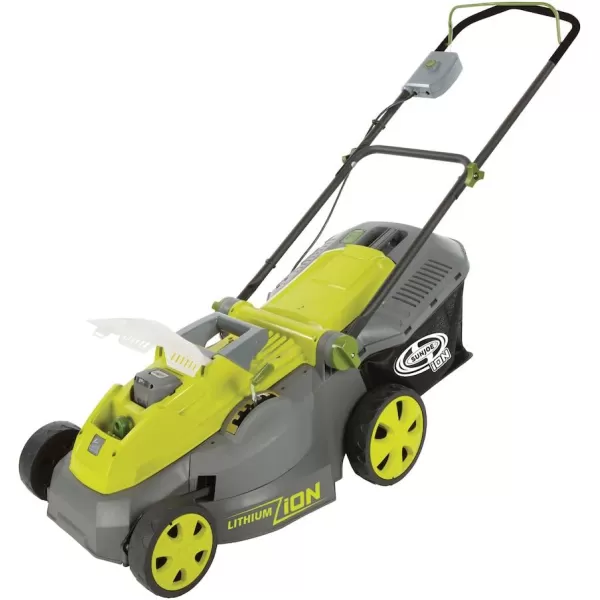 Sun Joe iON16LM 40-Volt 16-Inch Brushless Cordless Lawn Mower, Kit , ION16LM Mower)
