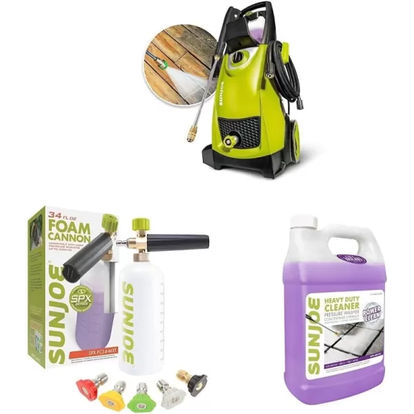 Pressure Washer Washer + Foam Cannon + Cleaner + Degreaser
