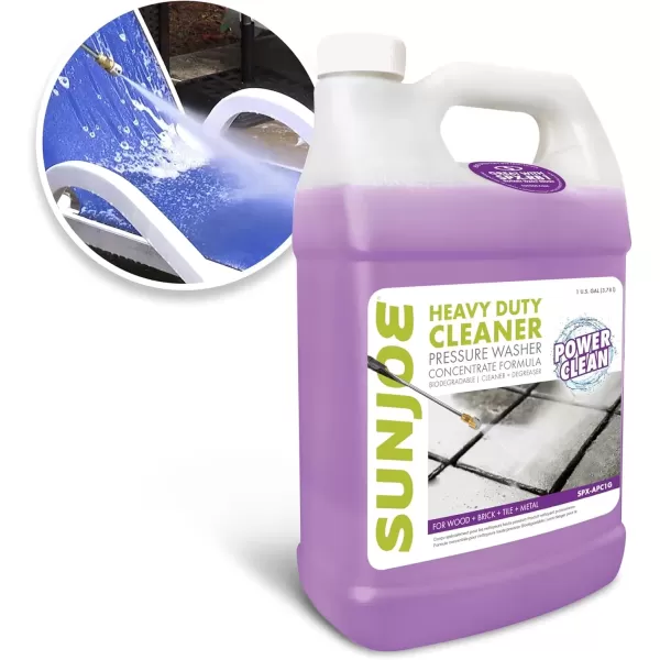 imageSun Joe SPXAPC1G AllPurpose Heavy Duty Pressure Washer Rated Cleaner  Degreaser 1Gallon
