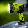 imageSun Joe 24V1500FLLTE 24V IONMAX Cordless 1500Max Lumen LED Handheld FlashlightSpotlightFloodlight 700Yard Illumination 90Degree Pivot Head Belt Hook w 20Ah Battery and ChargerKit w20Ah battery  charger