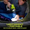 imageSun Joe 24V1500FLLTE 24V IONMAX Cordless 1500Max Lumen LED Handheld FlashlightSpotlightFloodlight 700Yard Illumination 90Degree Pivot Head Belt Hook w 20Ah Battery and ChargerPromotional Kit w20Ah battery  charger