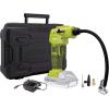 imageSun Joe 24VAJCAJVLTE 24V IONMAX High Volume Inflator ampamp Portable Air Compressor Kit w 20Ah Battery  Charger Storage Bag 3 Inflation Adapters and Nozzle Pin AttachmentsGreen