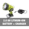 imageSun Joe 24VAJCAJVLTE 24V IONMAX High Volume Inflator ampamp Portable Air Compressor Kit w 20Ah Battery  Charger Storage Bag 3 Inflation Adapters and Nozzle Pin AttachmentsGreen