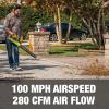imageSun Joe 24VTBLTEP1 24Volt IONMAX Jet Blower Cordless Compact Turbine Leaf Blower 100MPH Promotional Kit w 20Ah Battery and ChargerBlower