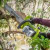 imageSun Joe 24VX2CS16 48Volt IONMAX Cordless Chain Saw 16inch Kit w 2 x 20Ah Batteries  Quick ChargerKit w 2 x 20Ah Batteries  Quick Charger
