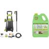 imageSun Joe SPX2688MAX Electric High Pressure Washer for Cleaning Your RV Car Patio Fencing Decking and More w Foam Cannon Green2050PSI MAX SPX2688MAX