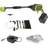 imageSun Joe 24VPP350LTE 24Volt IONMAX Power Cleaner Kit W 20Ah Battery  Charger Water Siphon Hose Utility Brush and more Portable Cleaning OnTheGoCleaner Kit