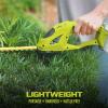 imageSun Joe 24VSSEGLTE 24Volt Cordless Handheld Shrubber  Trimmer Kit w 20 Ah Battery  Quick Charger 12 x 4 x 4 inches