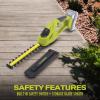 imageSun Joe 24VSSEGLTE 24Volt Cordless Handheld Shrubber  Trimmer Kit w 20 Ah Battery  Quick Charger 12 x 4 x 4 inches