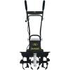 imageSun Joe Electric Garden Tiller Cultivator Steel Tines 12 Amp 16 Inch Black16Inch  135Amp