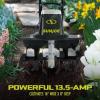 imageSun Joe Electric Garden Tiller Cultivator Steel Tines 12 Amp 16 Inch Black16Inch  135Amp