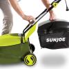imageSun Joe MJ401CPRO 14Inch 28Volt Cordless Push Lawn Mower wRear Discharge Chute Pro Version14Inch  13Amp Electric wSide Discharge Chute