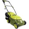imageSun Joe MJ401CPRO 14Inch 28Volt Cordless Push Lawn Mower wRear Discharge Chute Pro Version14Inch  13Amp Electric wSide Discharge Chute