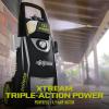imageSun Joe SPX3000XT1 XTREAM 2200PSI CertifiedRated Pressure 149Amp High Pressure Washer Black