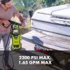 imageSun Joe SPX3000XT1 XTREAM 2200PSI CertifiedRated Pressure 149Amp High Pressure Washer Black