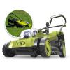 imageSun Joe 24VX217LM 48Volt 17Inch Mulching WalkBehind Lawn Mower w11Gallon Grass Catcher ampamp 6Position Height Adjustment Included Cordless Kit w 2x 40Ah Battery and ChargerKit w 2x 40Ah Battery and Charger