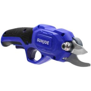 imageSun Joe PJ3600C 36 V 2000 mAh 06 Sec Rapid Cutting Cordless Rechargeable Power Pruner Green Pack of 1Dark Blue