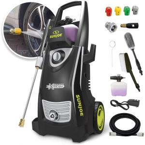 imageSun Joe SPX3000XT1 XTREAM 2200PSI CertifiedRated Pressure 149Amp High Pressure Washer Black