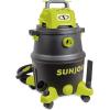 imageSun Joe SWD12000 12Gallon 1200Watt 65 Peak HP WetDry Shop Vacuum HEPA Filtration Wheeled wCleaning Attachments for Home Workshops Pet Hair and Auto Use 12 Gallon Black