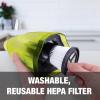 imageAJVACP1 24V Cordless WetDry Handheld Vacuum w5 Attachments Bag Kit w 2Ah Battery and Charger GreenCordless