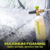 imageSun Joe SPXFCS1G Premium Snow Foam Cannon Pineapple Pressure Washer Rated Car Wash Soap and Cleaner 1Gallon
