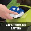 imageSun Joe 24VMJ14C 24Volt IONMAX Cordless Push Lawn Mower Kit 14inch W 40Ah Battery  Charger24Volt  4Amp