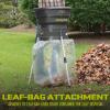 imageSun Joe Electric Leaf MulcherShredder Outdoor 13 Amp 8000 RPM Machine  Mulch up to 55 Gallons per Minute Adjustable Control Dial SDJ61613Amp