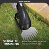 imageSun Joe HJ604C 72Volt Cordless Grass Shears and Trimmer Charger and Battery IncludedBlack