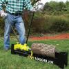 imageSun Joe Hydraulic Steel Beam Log Splitter 10 Ton Capacity Firewood Tool  Cordless Wood Splitting Machine for Fireplace ampamp Fire Stove Logs LJ10MSplitter