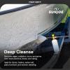 imageSun Joe Premium Snow Foam Car Wash Soap ampamp Cleaner for Vinyl Aluminum Wood ampamp Brick Removes Dirt ampamp Grime Coconut Scent 1 Gallon SPXFCS1GCOCBoat and RV Cleaner