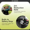imageSun Joe Wood Chipper Shredder 15Amp Corded Electric Yard Waste Shredding Machine with Collection Bag 17 Inch Cutting Diameter Black CJ603EShredder