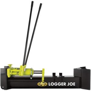 imageSun Joe Hydraulic Steel Beam Log Splitter 10 Ton Capacity Firewood Tool  Cordless Wood Splitting Machine for Fireplace ampamp Fire Stove Logs LJ10MSplitter