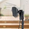 imageSun Joe SJPH1500E 5118 BTU Remote Controlled WaterResistant Electric IndoorOutdoor Patio Infrared Heater wWall Mount Bracket