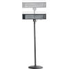 imageSun Joe SJPH1500E 5118 BTU Remote Controlled WaterResistant Electric IndoorOutdoor Patio Infrared Heater wWall Mount Bracket