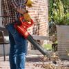imageSun Joe AllPurpose Electric Leaf Blower 6Amp Motor 155 MPH 260 CFM Black  Lightweight ampamp Compact OneHand Operation for Yards Porches Patios Walkways Decks Garage ampamp Light Snow SBJ597ERed