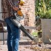 imageSun Joe AllPurpose Electric Leaf Blower 6Amp Motor 155 MPH 260 CFM Black  Lightweight ampamp Compact OneHand Operation for Yards Porches Patios Walkways Decks Garage ampamp Light Snow SBJ597EGrey