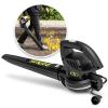 imageSun Joe AllPurpose Electric Leaf Blower 6Amp Motor 155 MPH 260 CFM Black  Lightweight ampamp Compact OneHand Operation for Yards Porches Patios Walkways Decks Garage ampamp Light Snow SBJ597EBlack